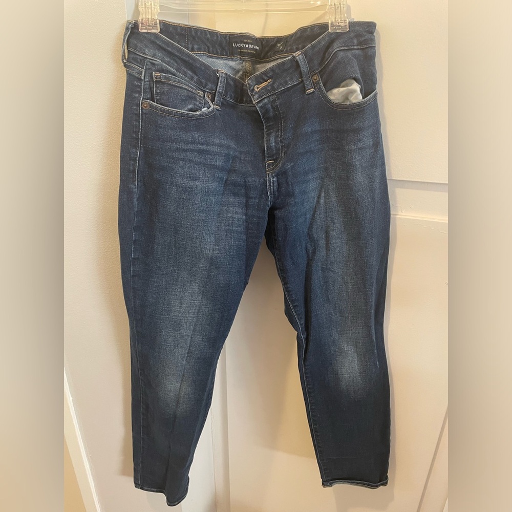Lucky Brand Dark Blue Denim Jeans
